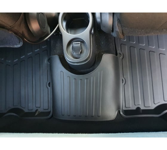 Коврики в салон SRTK 3D LUX резиновые, для Renault Duster 2WD/4WD 2017- г.в. 3D.RN.DUST.17G.02X35