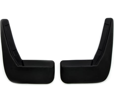 Брызговики SRTK резиновые, для Hyundai Solaris 2010-2017 г.в., задние BR.Z.HY.SOL.10G.06001