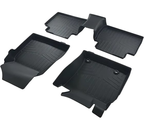 Коврики в салон SRTK 3D LUX резиновые, для Toyota Camry XV70 2017- г.в. 3D.TY.CAM.17G.02083 1