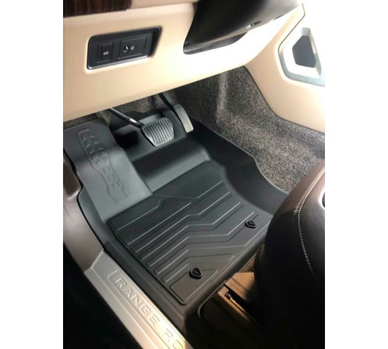 Коврики в салон SRTK 3D LUX резиновые, для LR Range Rover 2017- г.в. 3D.RR.17G.08X08