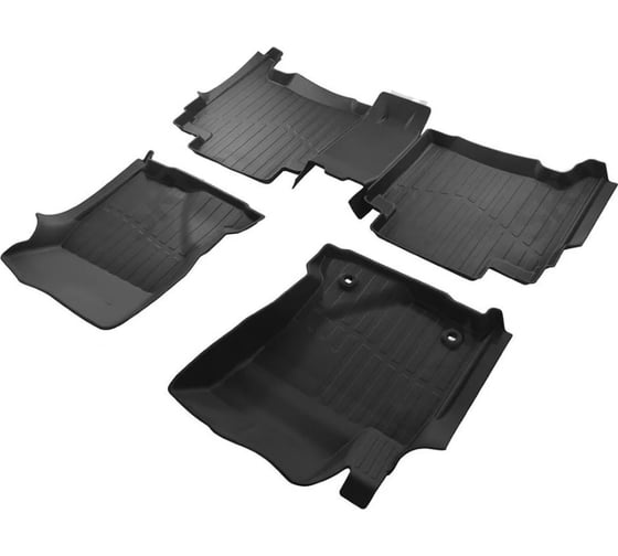 Коврики в салон SRTK 3D LUX резиновые, для Toyota Fortuner II 2015- г.в. 3D.TY.FOR.15G.02X82 1