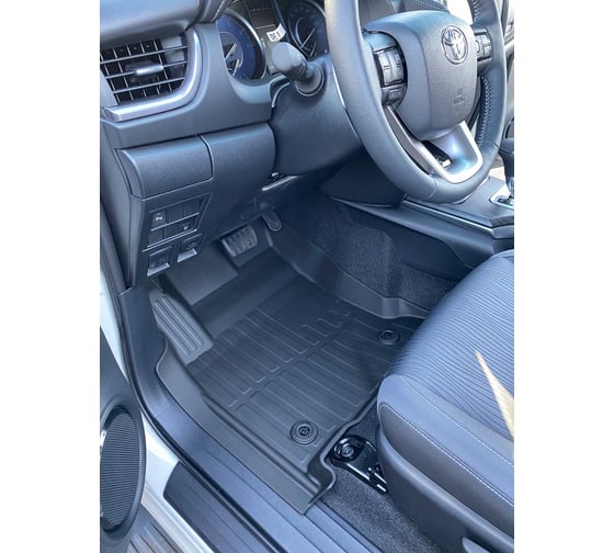 Коврики в салон SRTK 3D LUX резиновые, для Toyota Fortuner II 2015- г.в. 3D.TY.FOR.15G.02X82