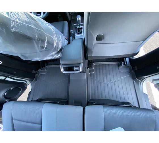 Коврики в салон SRTK 3D LUX резиновые, для Toyota Fortuner II 2015- г.в. 3D.TY.FOR.15G.02X82