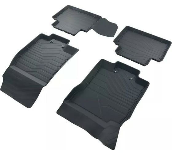 Коврики в салон SRTK 3D LUX резиновые, для Nissan X-Trail III 2015- г.в. 3D.NS.X.TR.15G.02X62