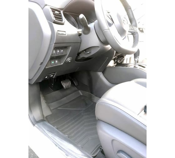 Коврики в салон SRTK 3D LUX резиновые, для Nissan X-Trail III 2015- г.в. 3D.NS.X.TR.15G.02X62