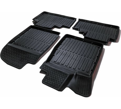 Резиновые коврики SRTK 3D PREMIUM в салон Honda CR-V IV 2012-2017 PR.HON.CR.12G.02069