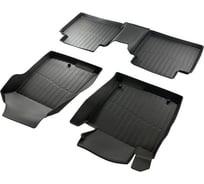 Коврики в салон SRTK 3D LUX резиновые, для Hyundai Sonata VII 2017-2019 г.в. 3D.HY.SON.17G.02084