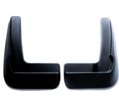 Брызговики SRTK резиновые, для Volkswagen Polo SD 2009-2019 г.в., передние BR.P.W.POL.09G.06X00