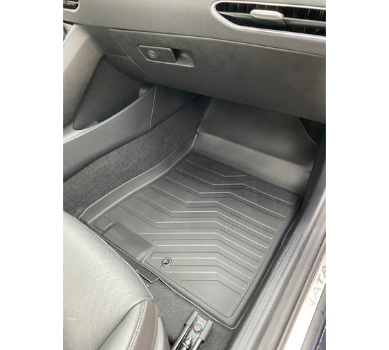 Коврики в салон SRTK 3D LUX резиновые, для Hyundai Sonata VIII 2019- г.в. 3D.HY.SON.19G.02096