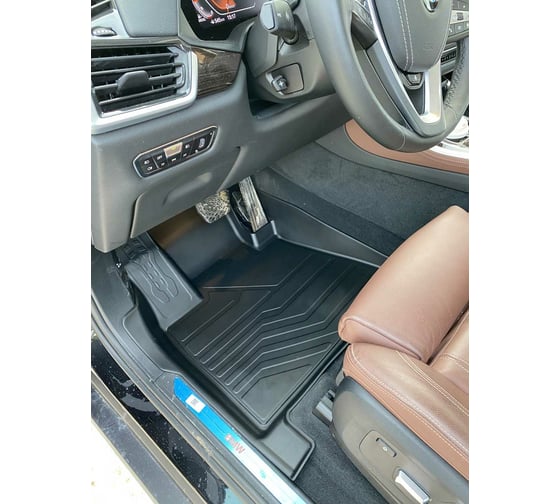 Коврики в салон SRTK 3D LUX резиновые, для BMW X5 G05 2018- г.в. 3D.BM.X.5.18G.08X06