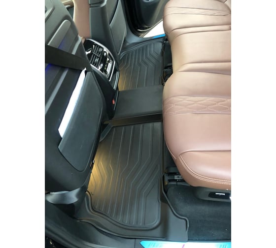 Коврики в салон SRTK 3D LUX резиновые, для BMW X7 G07 7 SEATS 2018- г.в. 3D.BM.X.7.7S.18G.08Х06