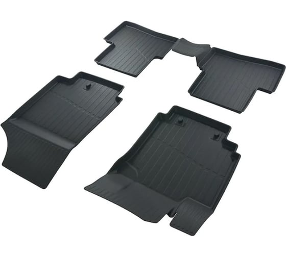 Коврики в салон SRTK 3D LUX резиновые, для Hyundai Creta 2016- г.в. 3D.HY.CRE.16G.02074