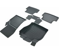 Коврики в салон SRTK 3D LUX резиновые, для Audi A3 2012- г.в. 3D.A.3.12G.02X55