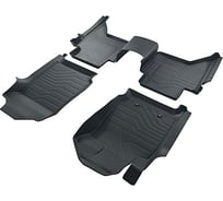 Коврики в салон SRTK 3D LUX резиновые, для Ford Ranger 2011- г.в. 3D.FD.RAN.11G.08007