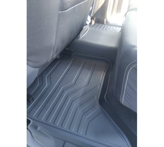 Коврики в салон SRTK 3D LUX резиновые, для Ford Ranger 2011- г.в. 3D.FD.RAN.11G.08007