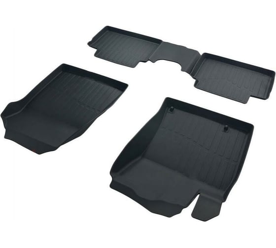 Коврики в салон SRTK 3D LUX резиновые, для KIA Ceed III 2018- г.в. 3D.KI.CD.18G.02087