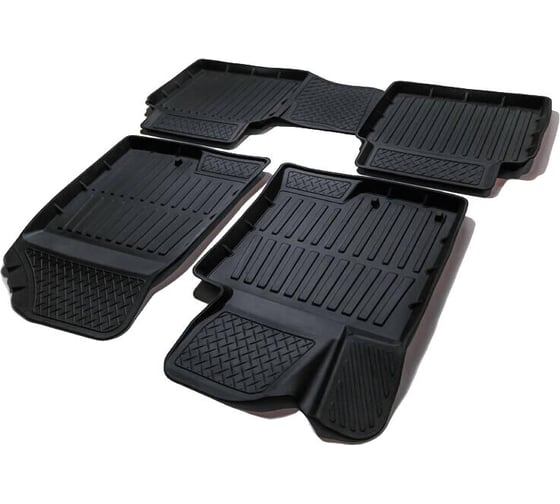 Резиновые коврики SRTK 3D PREMIUM в салон Hyundai i40 2011-2017 PR.HY.40.11G.02059 1