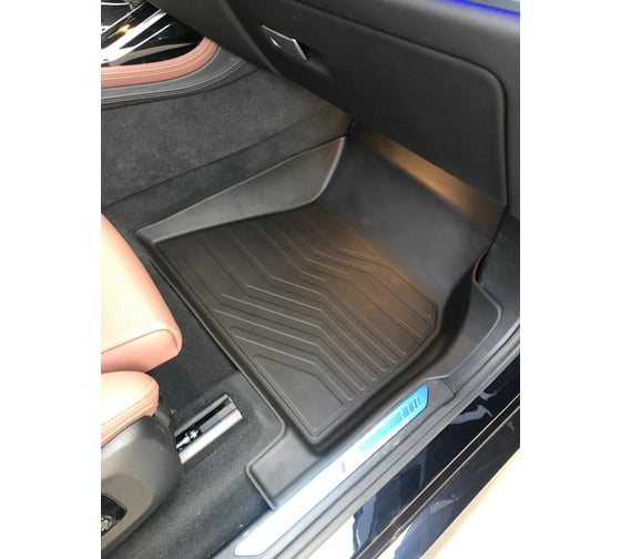 Коврики в салон SRTK 3D LUX резиновые, для BMW X7 G07 6 SEATS 2018- г.в. 3D.BM.X.7.6S.18G.08Х06