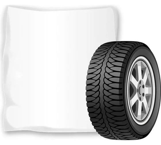 Пакеты для шин (4 шт; 115х115 см; R19; 19 мкм) Gigant GT-BFT19