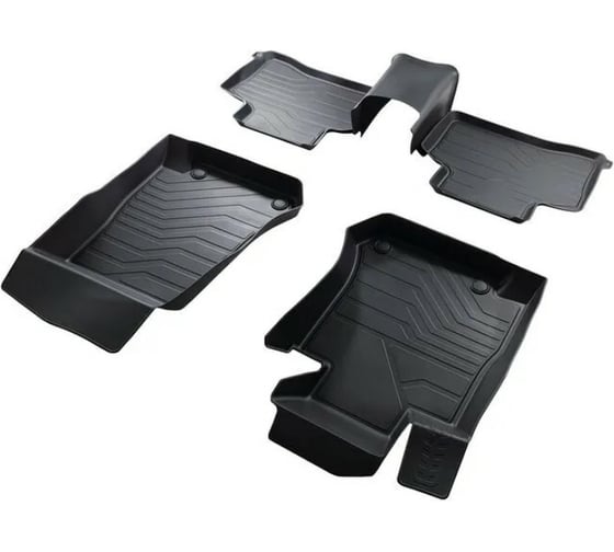 Коврики в салон SRTK 3D LUX резиновые, для Mercedes-Benz GLC Coupe 2016- г.в. 3D.MB.GLC.C.16G.08013 1