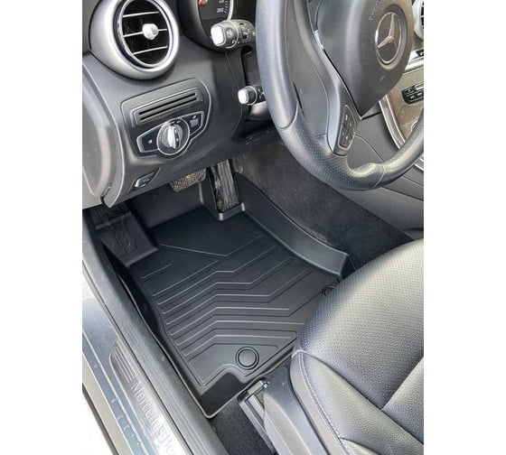 Коврики в салон SRTK 3D LUX резиновые, для Mercedes-Benz GLC Coupe 2016- г.в. 3D.MB.GLC.C.16G.08013