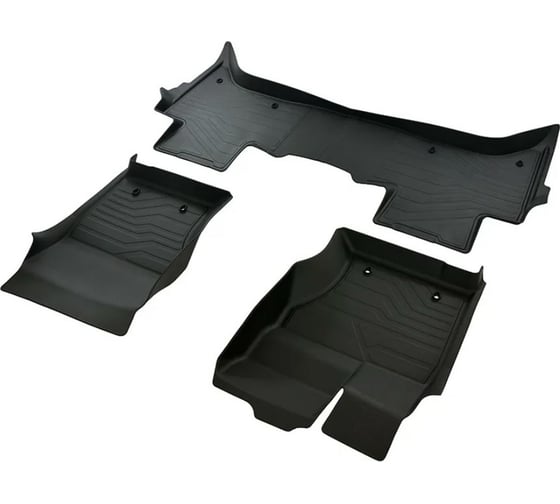 Коврики в салон SRTK 3D LUX резиновые, для LR Range Rover 2012-2017 г.в. 3D.RR.12G.08X08