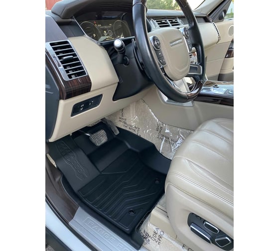Коврики в салон SRTK 3D LUX резиновые, для LR Range Rover 2012-2017 г.в. 3D.RR.12G.08X08
