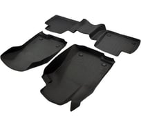 Коврики в салон SRTK 3D LUX резиновые, для Mercedes-Benz GLS 2015-2019 г.в. 3D.MB.GLS.15G.08004