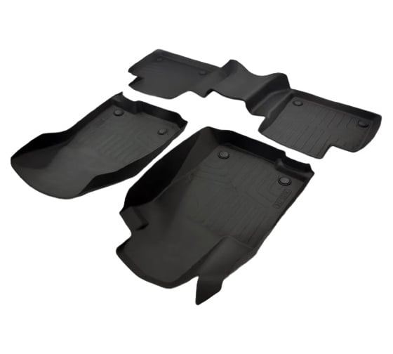 Коврики в салон SRTK 3D LUX резиновые, для Mercedes-Benz GLS 2015-2019 г.в. 3D.MB.GLS.15G.08004 1