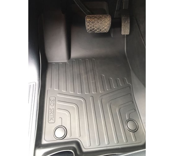 Коврики в салон SRTK 3D LUX резиновые, для Mercedes-Benz GLS 2015-2019 г.в. 3D.MB.GLS.15G.08004