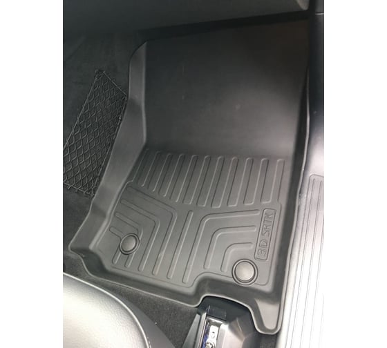 Коврики в салон SRTK 3D LUX резиновые, для Mercedes-Benz GLS 2015-2019 г.в. 3D.MB.GLS.15G.08004