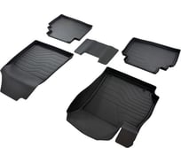 Коврики в салон SRTK 3D LUX резиновые, для KIA Seltos 2019- г.в. 3D.KI.SEL.19G.02097