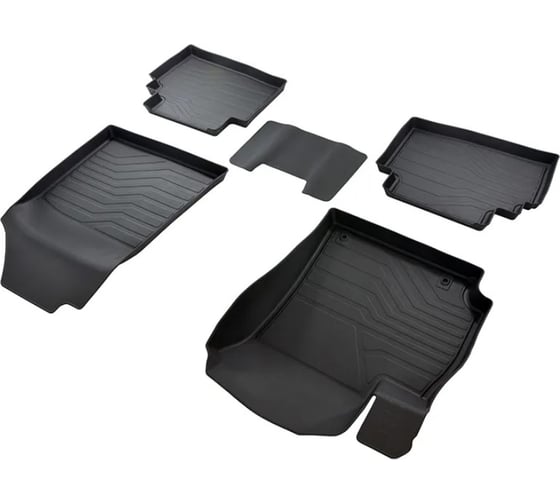 Коврики в салон SRTK 3D LUX резиновые, для KIA Seltos 2019- г.в. 3D.KI.SEL.19G.02097 1
