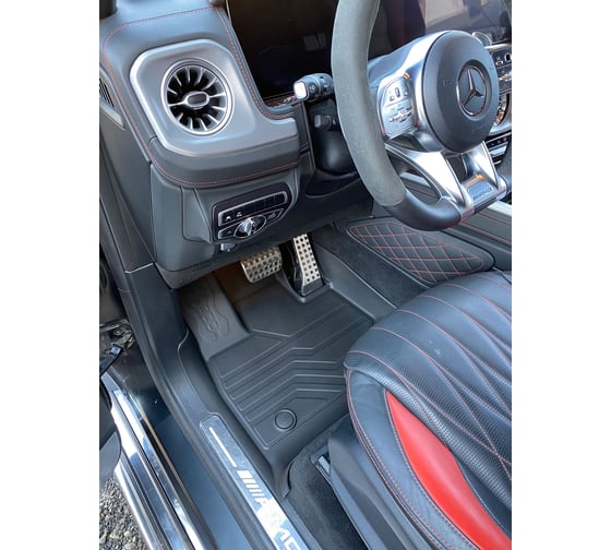 Коврики в салон SRTK 3D LUX резиновые, для Mercedes-Benz G 2018- г.в. 3D.MB.G.18G.08015