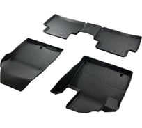 Коврики в салон SRTK 3D LUX резиновые, для KIA Sorento 2020- г.в. 3D.KI.SOR.20G.02X88