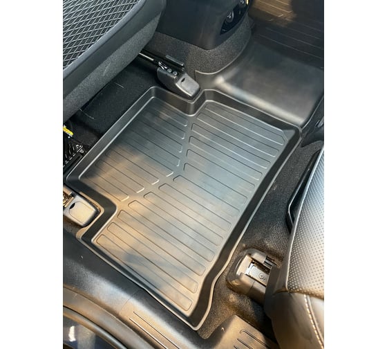 Коврики в салон SRTK 3D LUX резиновые, для KIA Sorento 2020- г.в. 3D.KI.SOR.20G.02X88