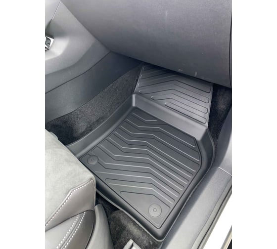 Коврики в салон SRTK 3D LUX резиновые, для Skoda Kodiaq 2016- г.в. 3D.SK.KOD.16G.02X55