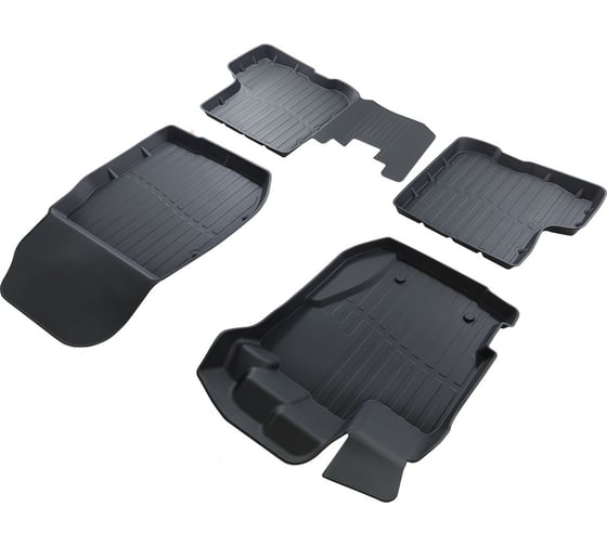Коврики в салон SRTK 3D LUX резиновые, для Renault Duster 2WD/4WD 2021- 3D.RN.DUST.21G.02X35