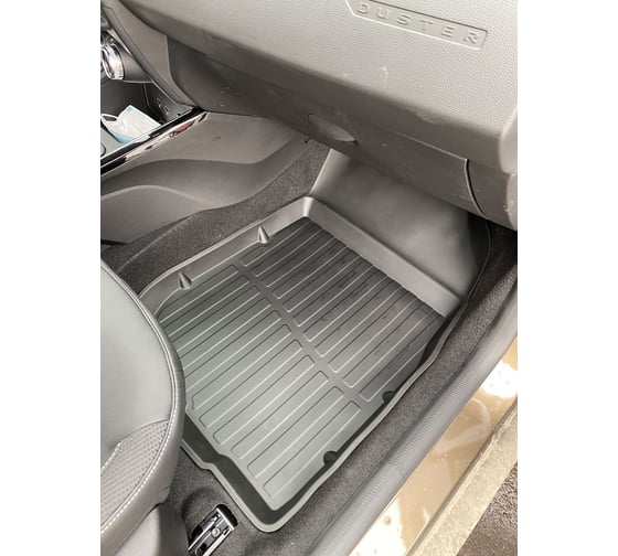 Коврики в салон SRTK 3D LUX резиновые, для Renault Duster 2WD/4WD 2021- 3D.RN.DUST.21G.02X35