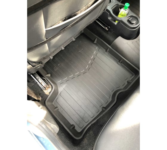 Коврики в салон SRTK 3D LUX резиновые, для Nissan Terrano 2WD/4WD 2017- г.в. 3D.NS.TER.17G.02X35