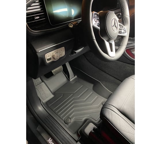 Коврики в салон SRTK 3D LUX резиновые, для Mercedes-Benz GLE Goupe 2019- г.в. 3D.MB.GLE.C.19G.08Х09
