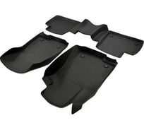 Коврики в салон SRTK 3D LUX резиновые, для Mercedes-Benz GL 2012-2015 г.в. 3D.MB.GL.12G.08004