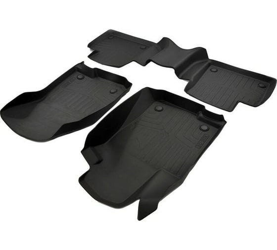Коврики в салон SRTK 3D LUX резиновые, для Mercedes-Benz GL 2012-2015 г.в. 3D.MB.GL.12G.08004 1