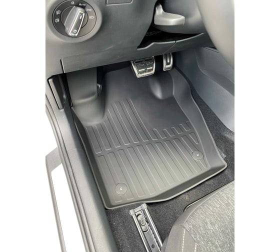 Коврики в салон SRTK 3D LUX резиновые, для Skoda Rapid 2012- г.в. 3D.SK.RAP.12G.02061