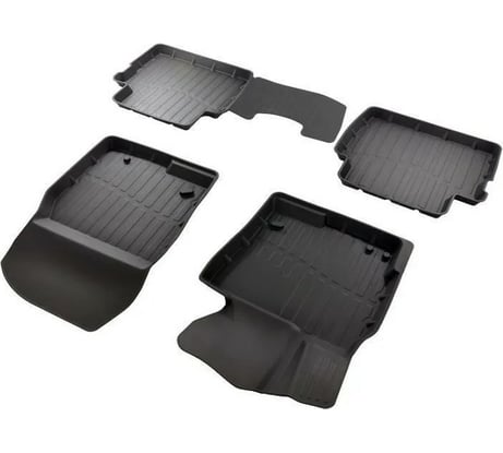 Коврики в салон SRTK 3D LUX резиновые, для Mazda CX 5 2011- г.в. 3D.MZ.5.11G.02066