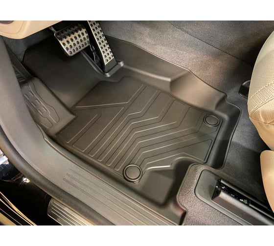 Коврики в салон SRTK 3D LUX резиновые, для Mercedes-Benz GLE 2018- г.в. 3D.MB.GLE.18G.08X09