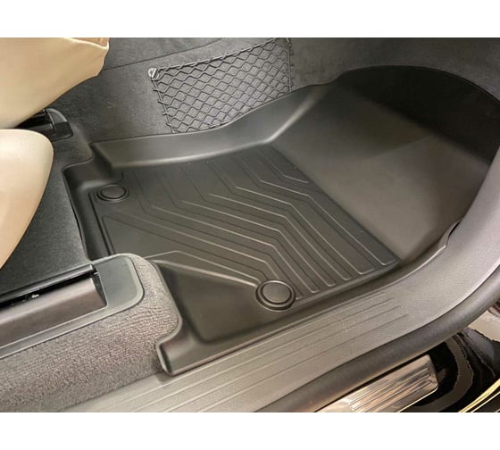 Коврики в салон SRTK 3D LUX резиновые, для Mercedes-Benz GLE 2018- г.в. 3D.MB.GLE.18G.08X09