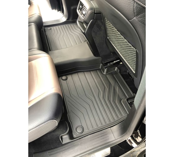 Коврики в салон SRTK 3D LUX резиновые, для Mercedes-Benz GLE 2018- г.в. 3D.MB.GLE.18G.08X09