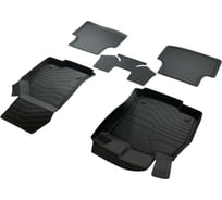 Коврики в салон SRTK 3D LUX резиновые, для Volkswagen Jetta VII 2018- г.в. 3D.W.JET.18G.02X55
