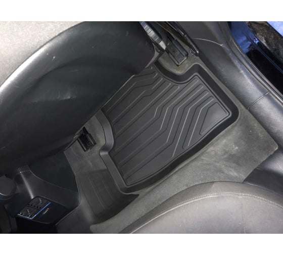 Коврики в салон SRTK 3D LUX резиновые, для Volkswagen Golf VII 2013- г.в. 3D.W.G.7.13G.02X55